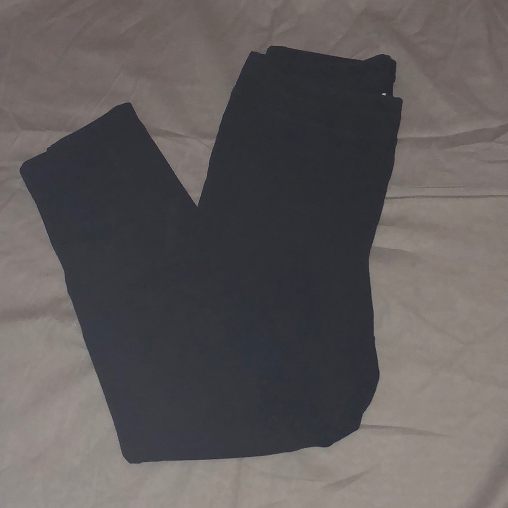 Plain Black Leggings